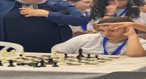 مدرسة الطيبة الزعبية تحصد المرتبة الاولى والثانيةفي مسابقة بطولة الشطرنج لمدارس الجلبوع